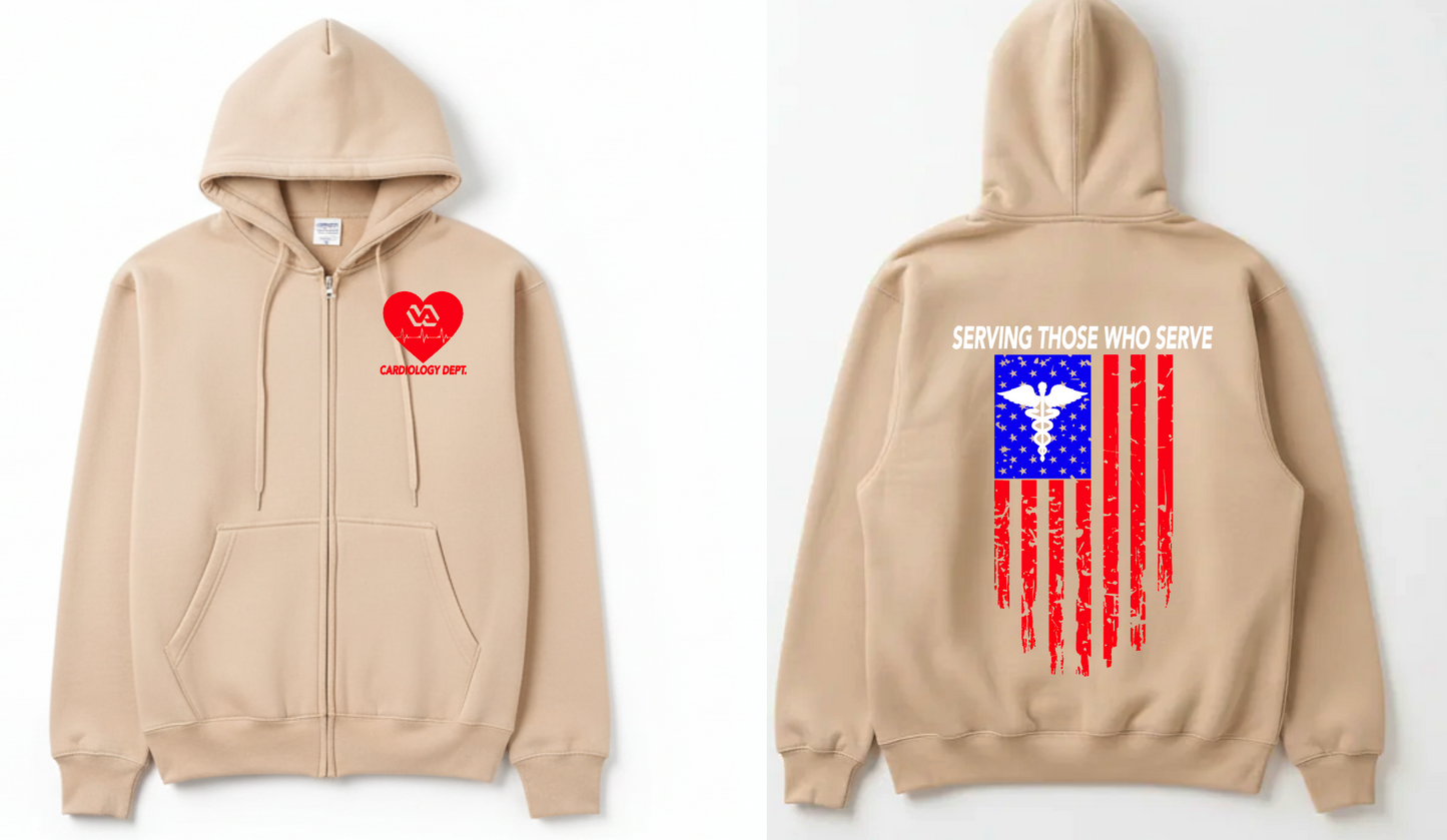 VA Logo - Zip Up Hoodie