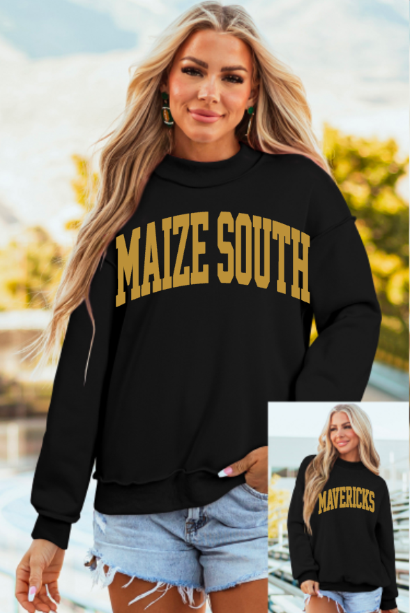 PRE-ORDER Mock Crew Sweatshirt Reversible
