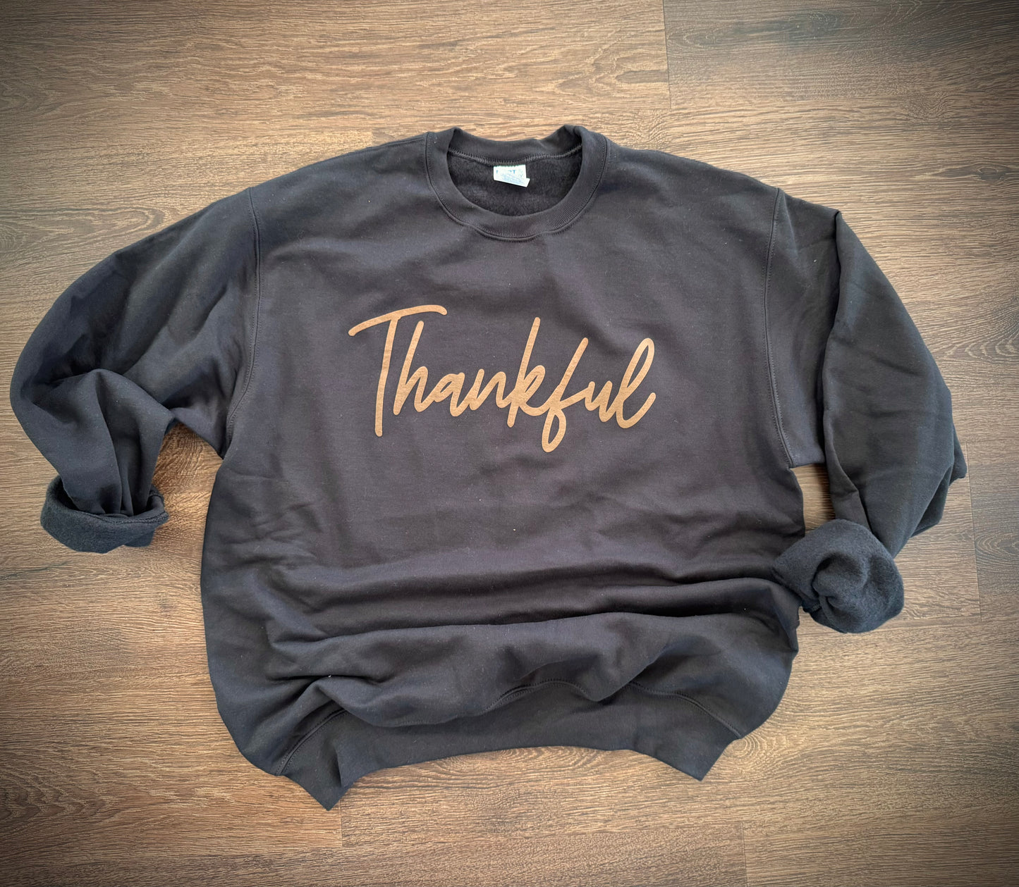 Thankful PUFF Crew Sweatshirt