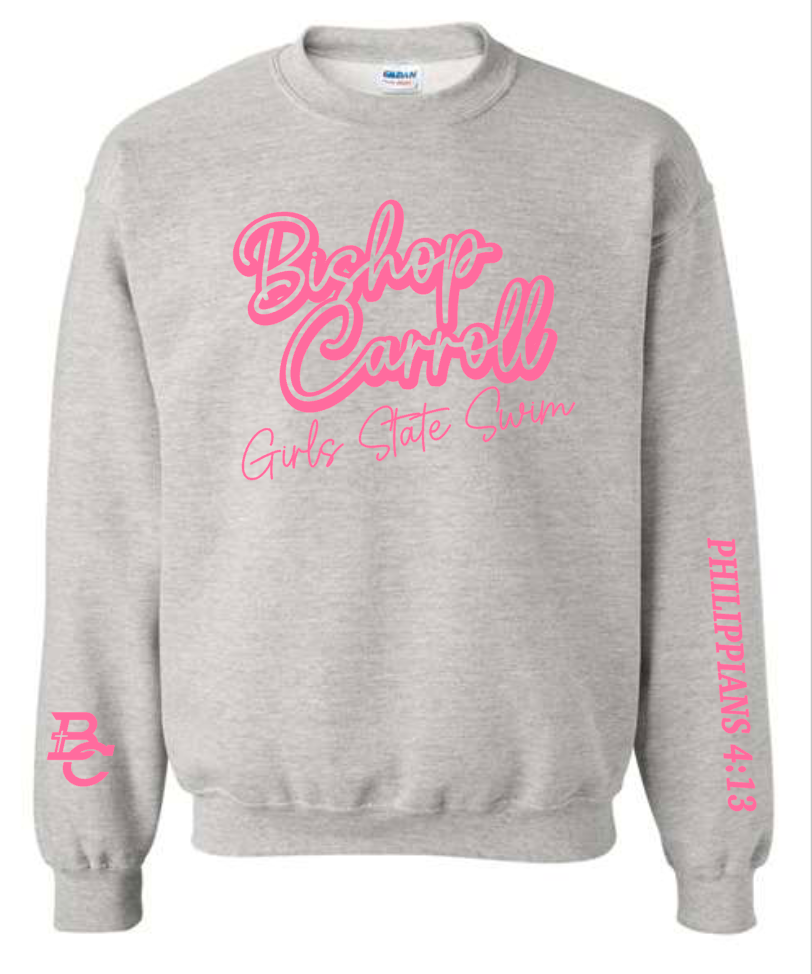 Bishop Carroll State Swim Crew Sweatshirt