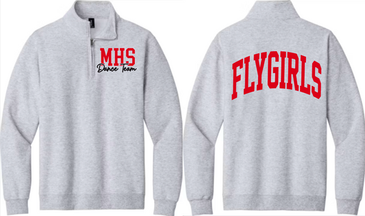 Maize High Flygirls - 1/4 zip (New design)