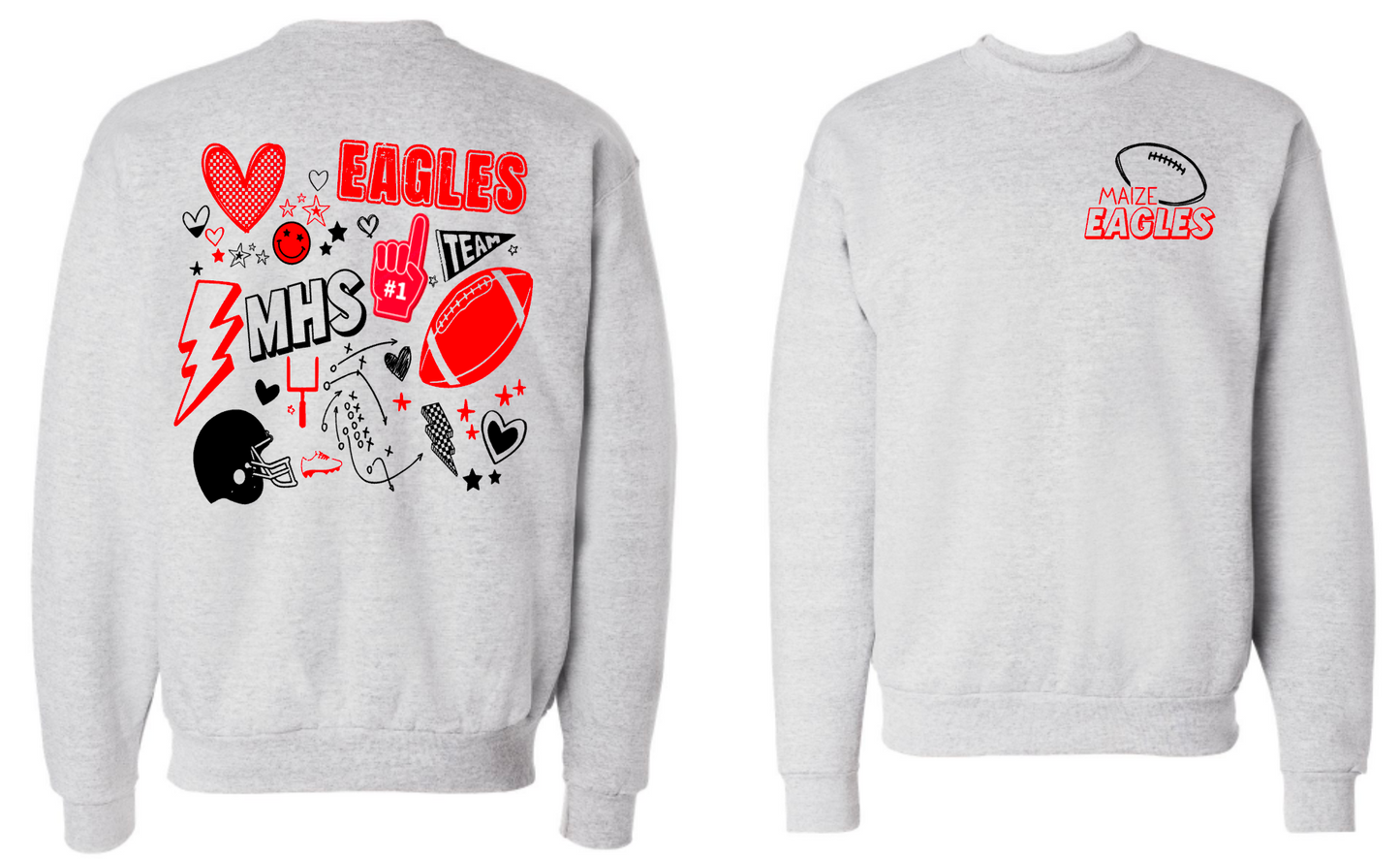 2024 Maize Football Doodle Shirt