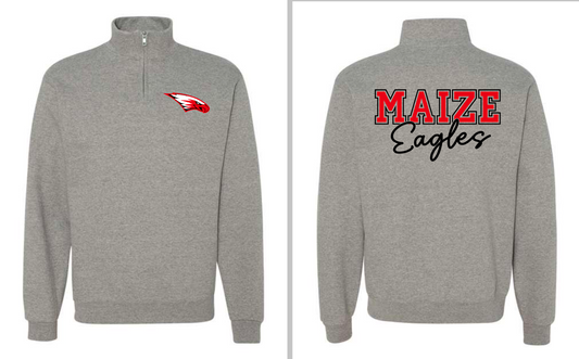Maize Eagles 1/4 zip YOUTH