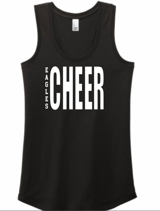Maize High Cheer Black Team Tank Top