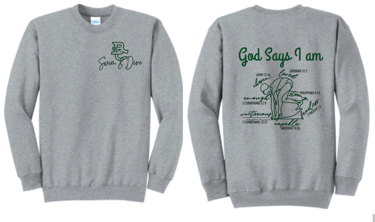Bishop Carroll Swim - God Says I am