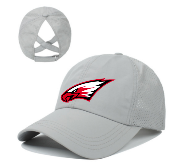Maize Power Eagle Hat - Mesh Ponytail Cap
