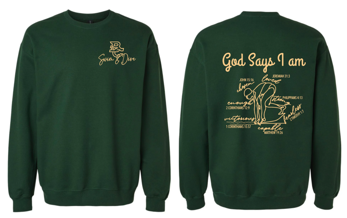 Bishop Carroll Swim - God Says I am